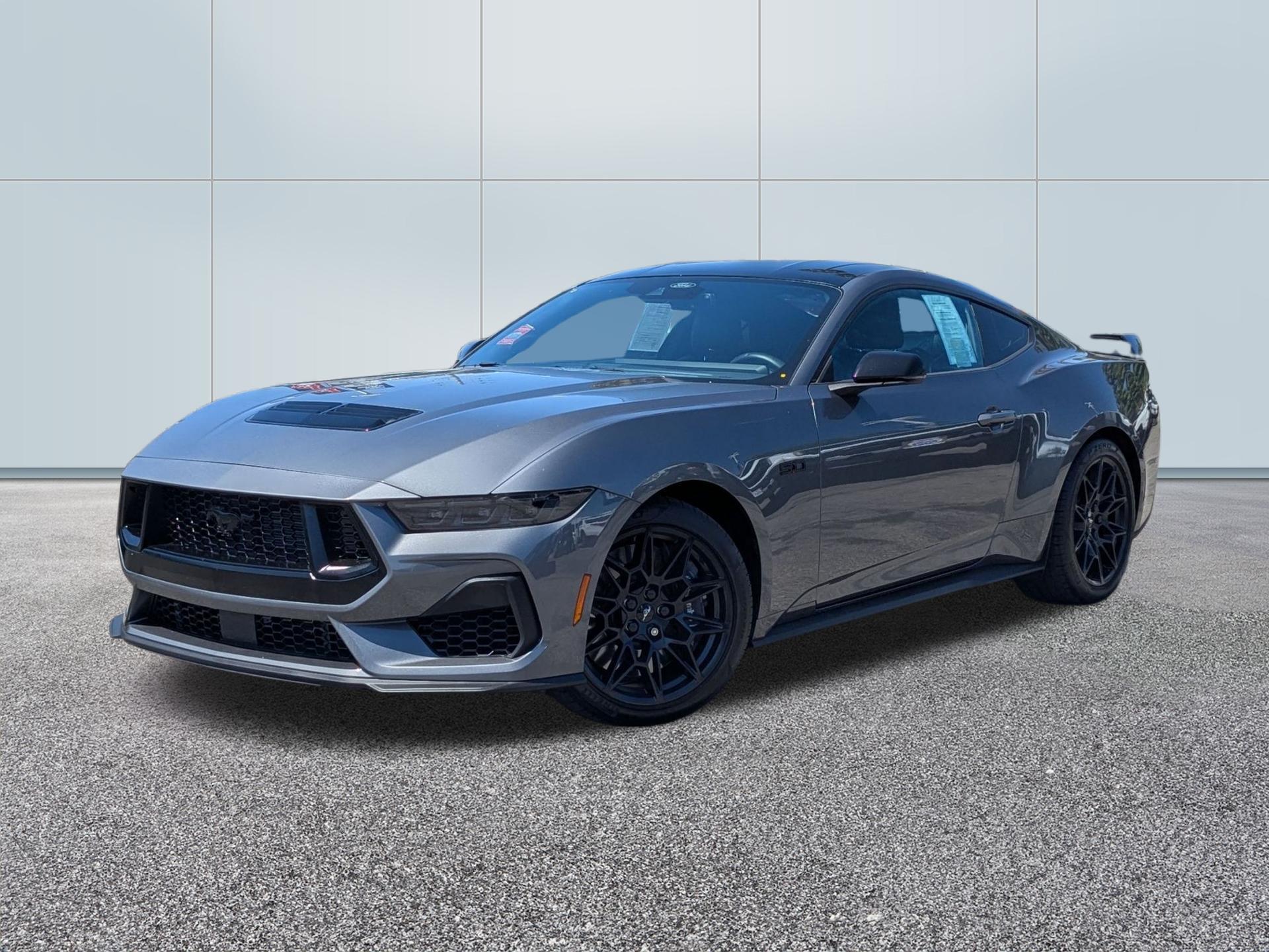 CARBONIZED GRAY METALLIC 2024 Ford Mustang GT Premium Fastback RWD Coupe Rear-Wheel Drive Automatic