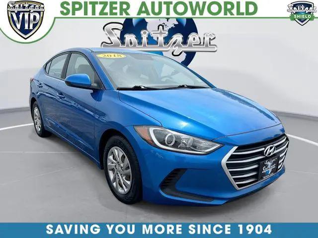 2018 Hyundai Elantra SE for sale near Findlay, OH