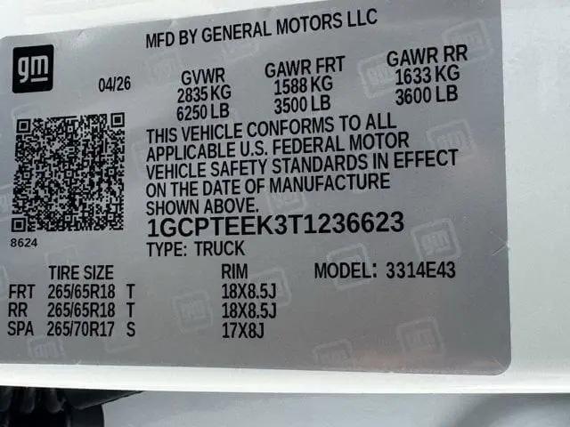 2026 Chevrolet Colorado Trail Boss, 4WD
