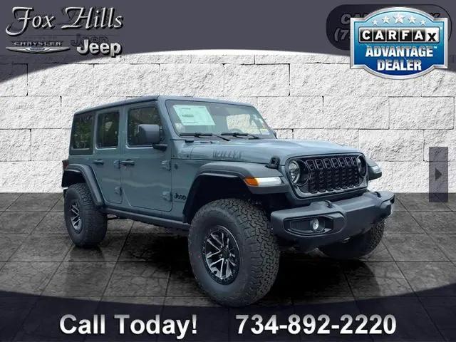 2026 Jeep Wrangler 4-Door Willys 4x4 for sale in Plymouth, MI
