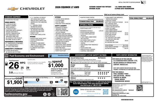 2026 Chevrolet Equinox AWD LT