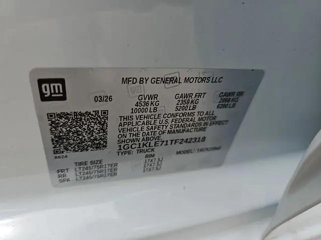 2026 Chevrolet Silverado 2500HD Crew Cab, Long Bed, WT, 4WD
