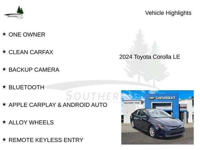 2024 Toyota Corolla LE