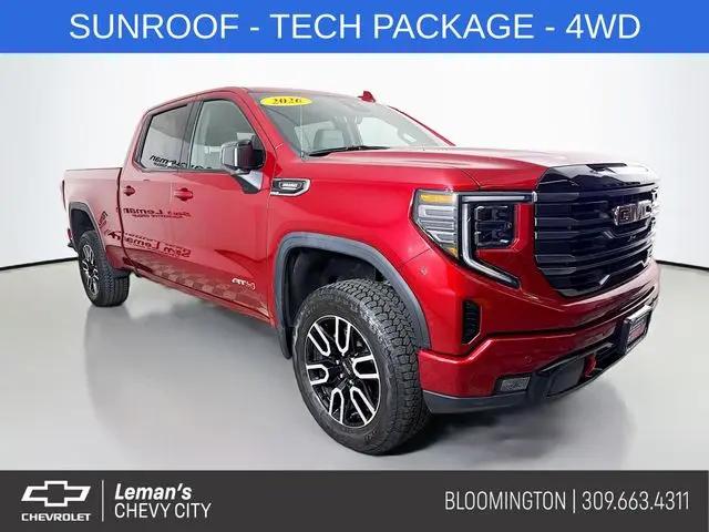 2026 GMC Sierra 1500 Crew Cab, Standard Bed, AT4, 4WD for sale in Bloomington, IL