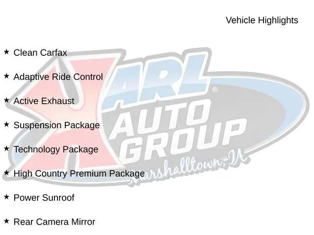 2025 Chevrolet Silverado 1500 4WD Crew Cab Short Bed High Country
