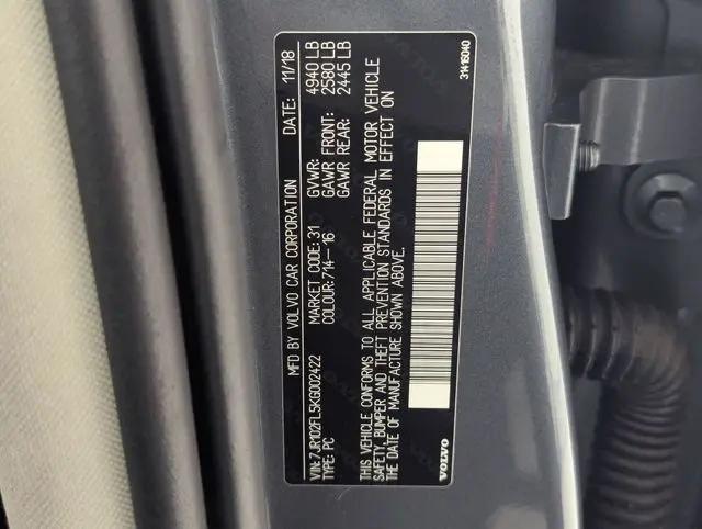 2019 Volvo S60 T5 Inscription