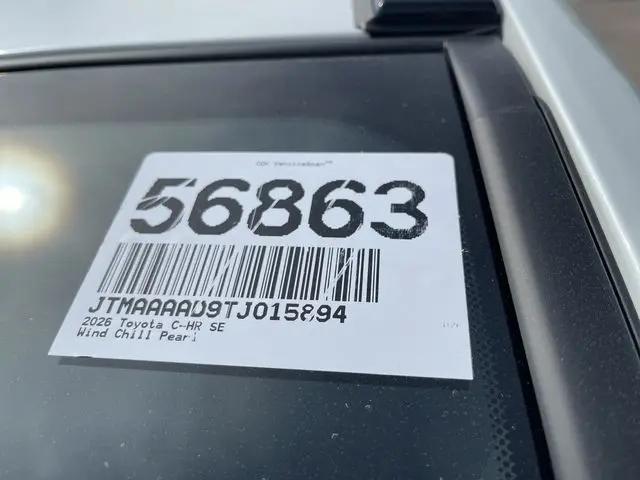 2026 Toyota C-HR SE