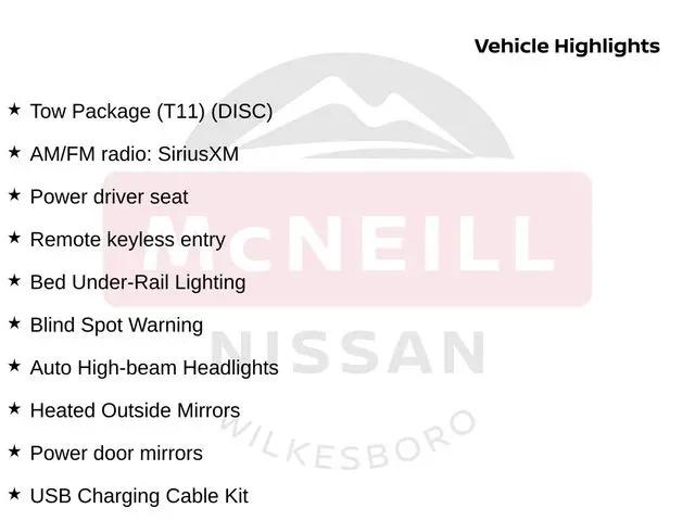 2025 Nissan Frontier Crew Cab PRO-4X 4x4