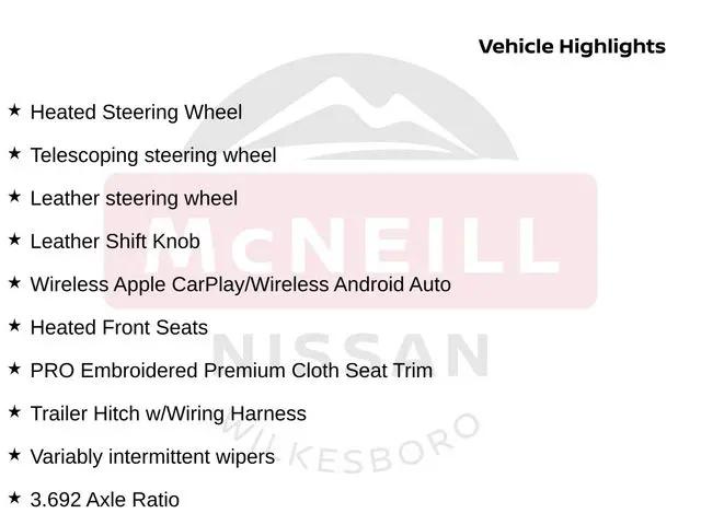 2025 Nissan Frontier Crew Cab PRO-4X 4x4