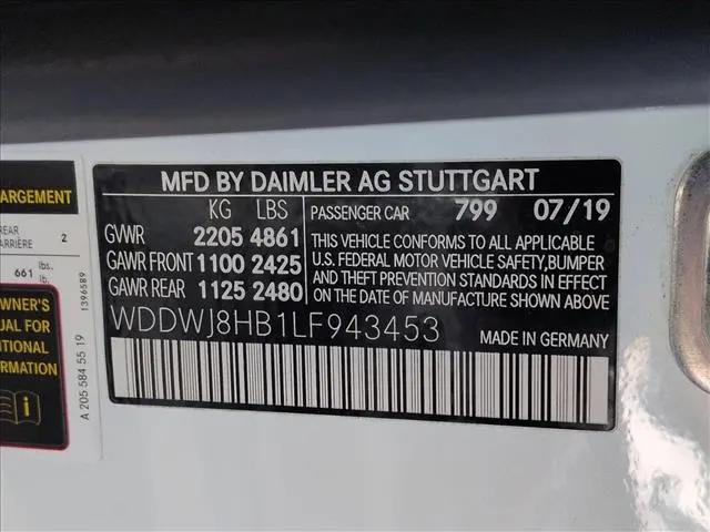 2020 Mercedes-Benz C-CLASS AMG C 63 S