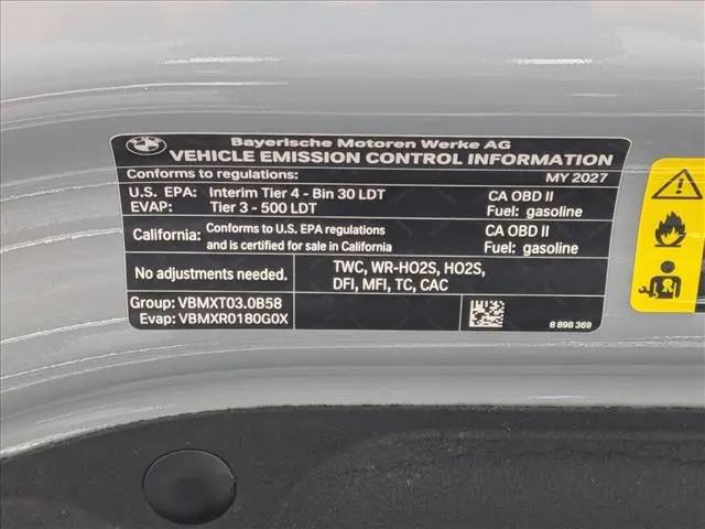 2027 BMW X7 xDrive40i