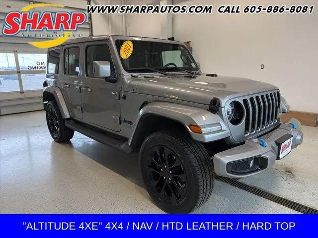 2021 Jeep Wrangler 4xe Unlimited High Altitude 4x4 for sale in Watertown, SD