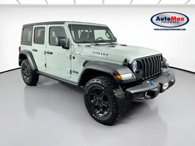 2023 Jeep Wrangler 4xe 4x4 for sale in Marlborough, MA