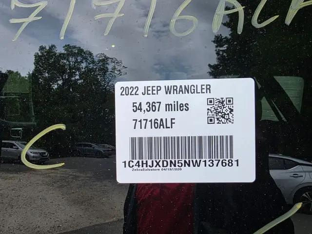 2022 Jeep Wrangler Unlimited Willys 4x4