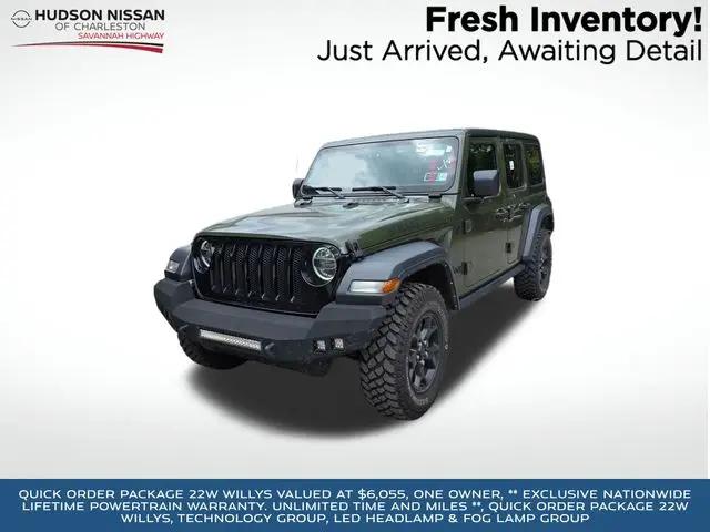2022 Jeep Wrangler Unlimited Willys 4x4 for sale in Charleston, SC