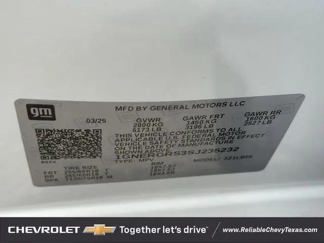 2025 Chevrolet Traverse FWD LT