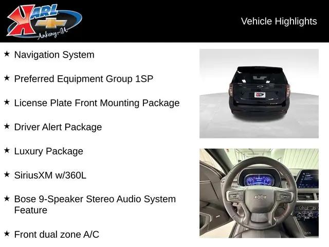 2024 Chevrolet Tahoe 4WD RST