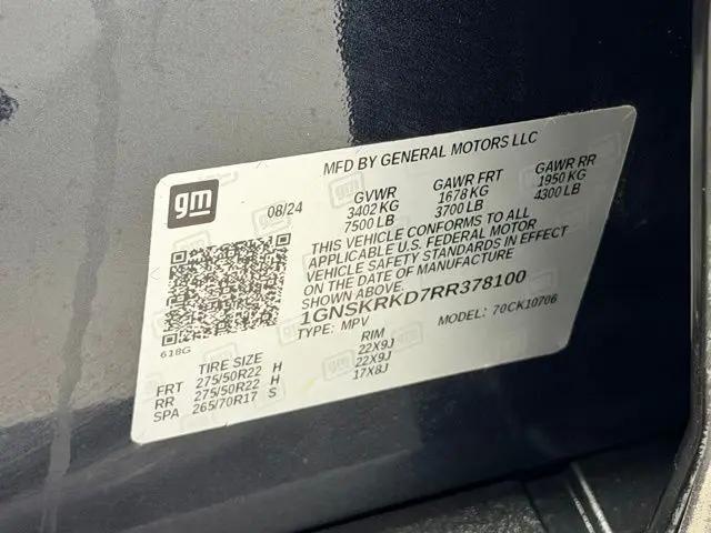 2024 Chevrolet Tahoe 4WD RST