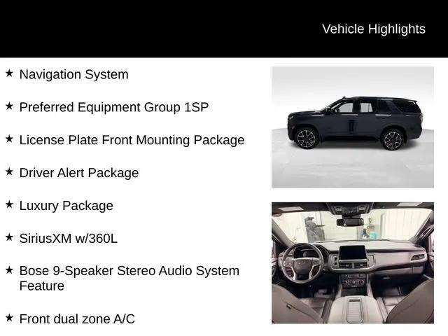 2024 Chevrolet Tahoe 4WD RST