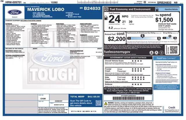 2025 Ford Maverick Lobo