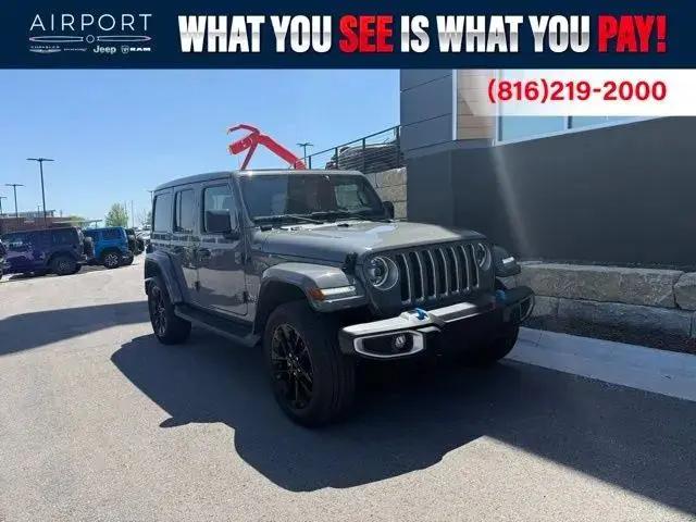 2023 Jeep Wrangler 4xe Sahara 4x4 for sale in Platte City, MO