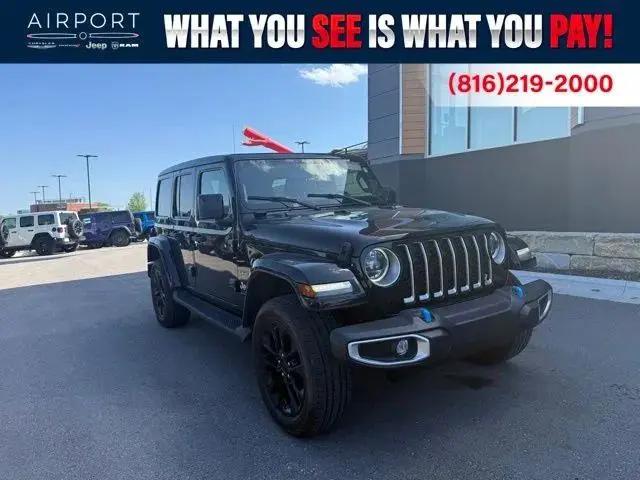 2023 Jeep Wrangler 4xe Sahara 4x4 for sale in Platte City, MO