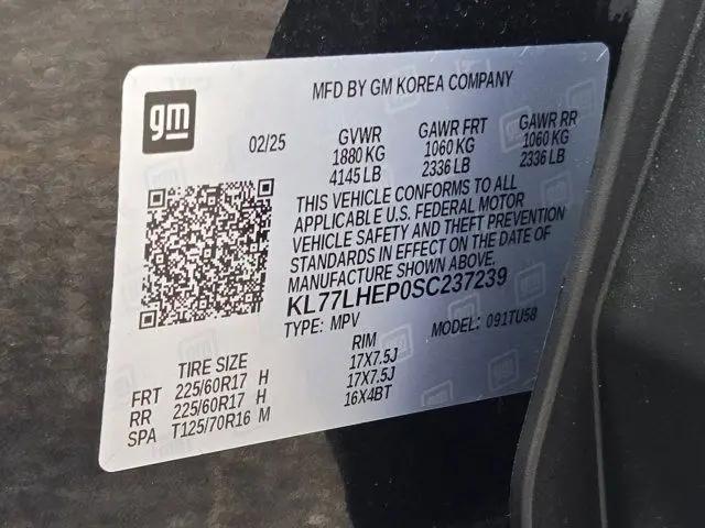2025 Chevrolet Trax FWD LT