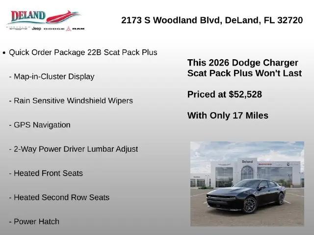 2026 Dodge Charger Scat Pack Plus 4-Door AWD