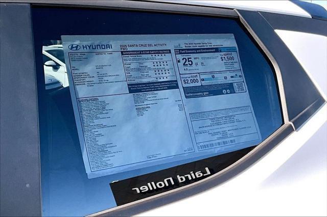 2026 Hyundai Santa Cruz SEL Activity