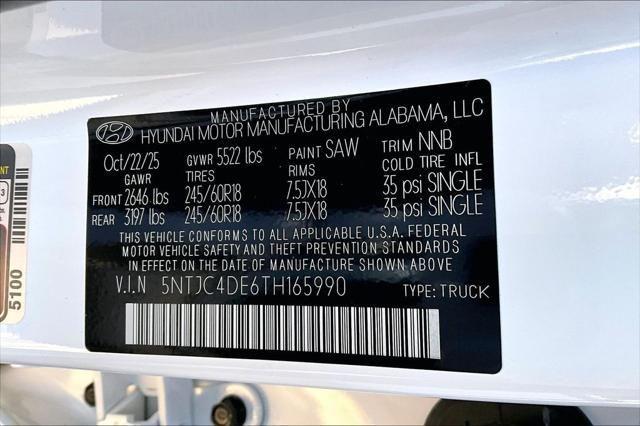 2026 Hyundai Santa Cruz SEL Activity