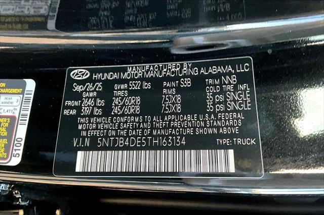 2026 Hyundai Santa Cruz SEL