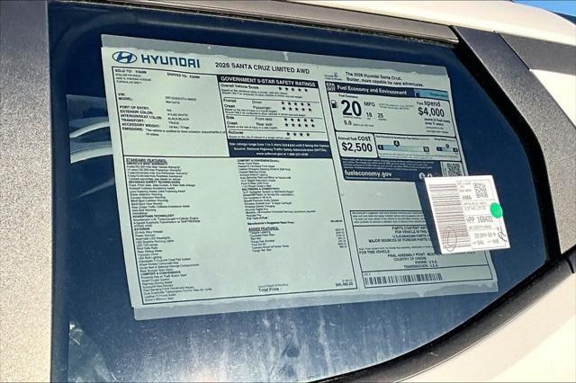 2026 Hyundai Santa Cruz Limited