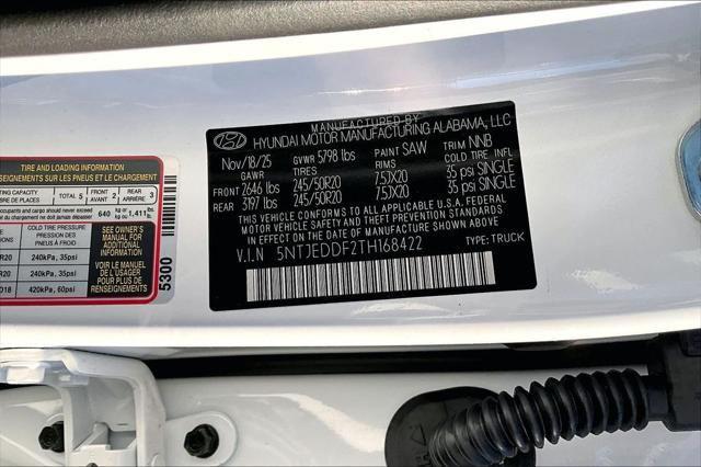 2026 Hyundai Santa Cruz Limited