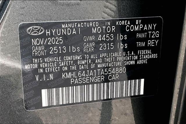 2026 Hyundai Sonata SEL Sport