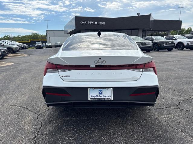2026 Hyundai Elantra Hybrid Blue