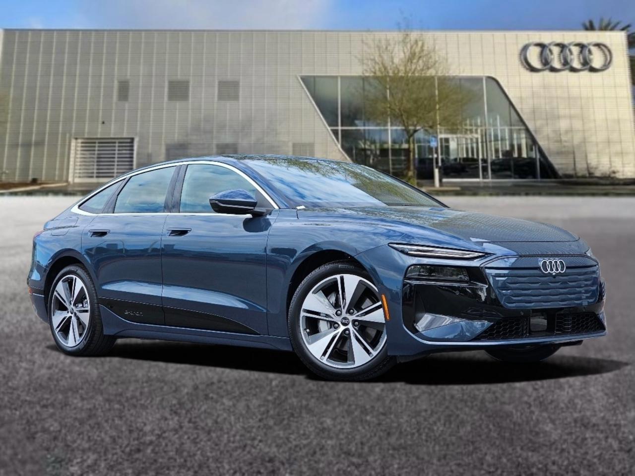 Plasma Blue metallic 2027 Audi A6 e-tron Sportback Premium RWD Sedan Rear-Wheel Drive Automatic