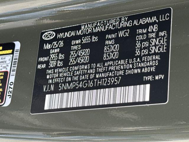 2026 Hyundai Santa Fe Hybrid Calligraphy