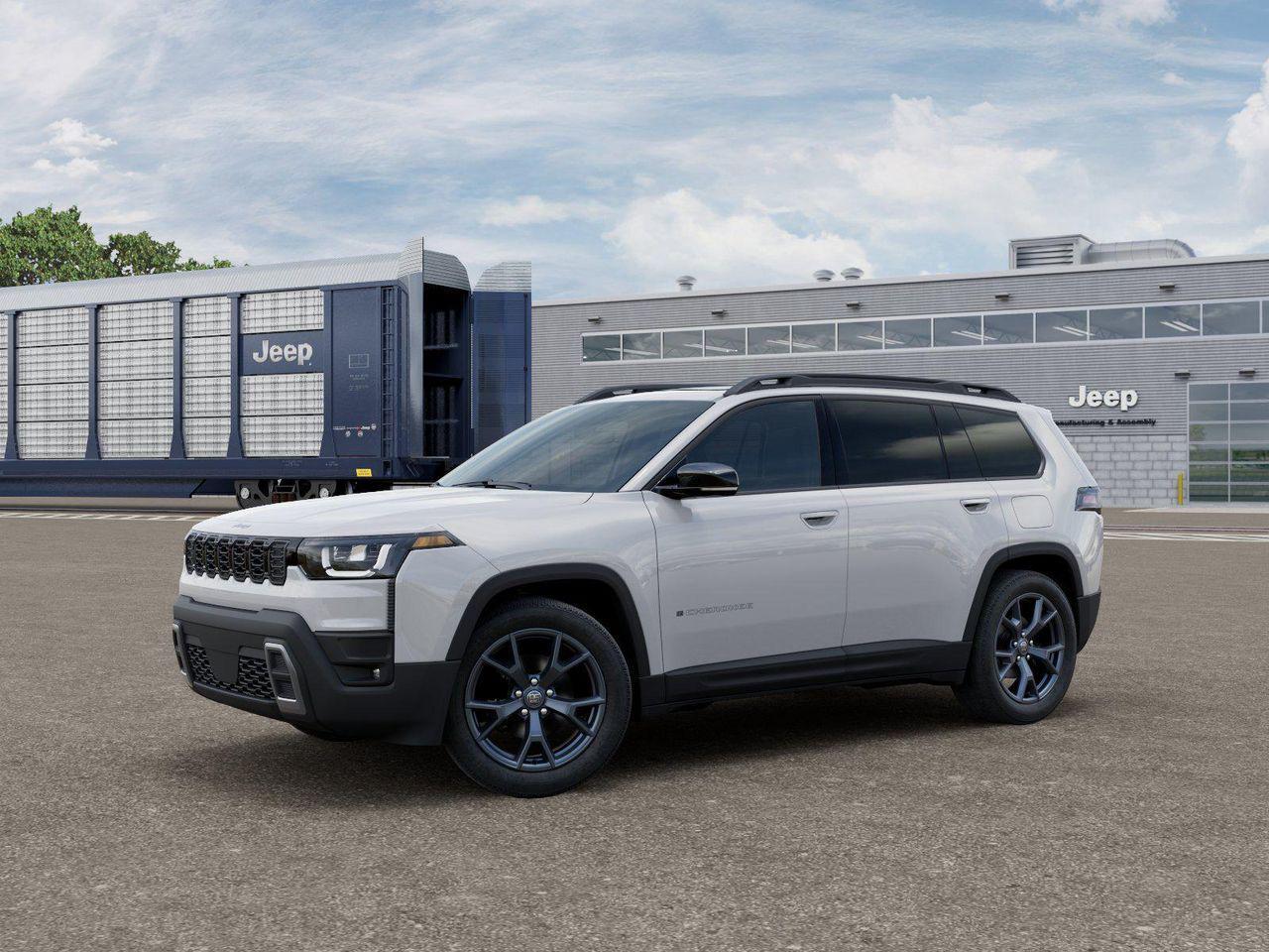 New 2026 Bright White Clear-Coat Exterior Paint Jeep  image 2