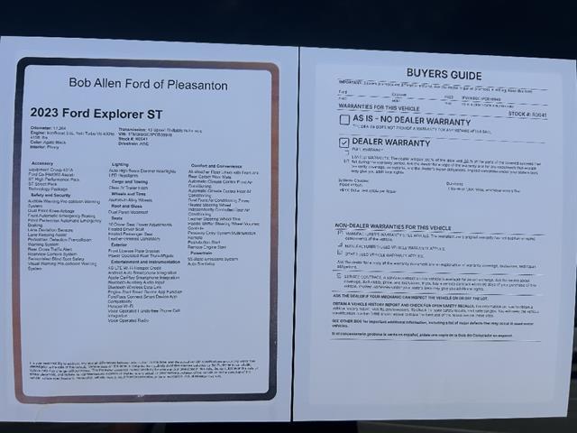 2023 Ford Explorer ST