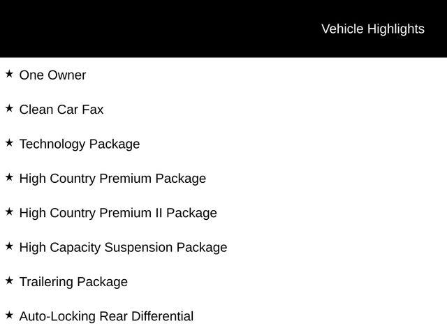 2024 Chevrolet Silverado 1500 4WD Crew Cab Short Bed High Country