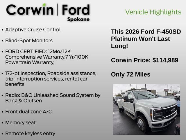 2026 Ford F-450 Platinum