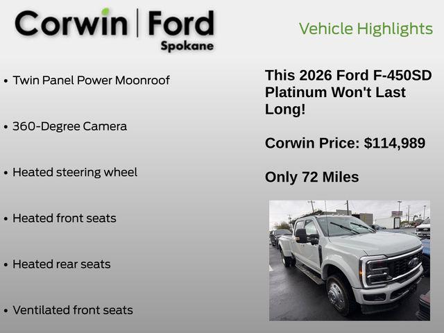 2026 Ford F-450 Platinum