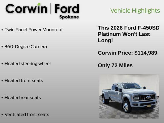2026 Ford F-450 Platinum
