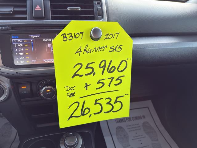 2017 Toyota 4Runner SR5