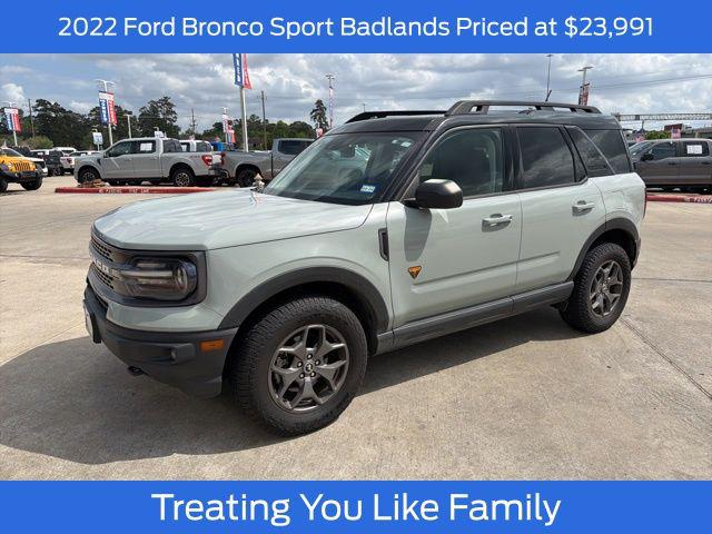2022 Ford Bronco Sport Badlands for sale in Conroe, TX