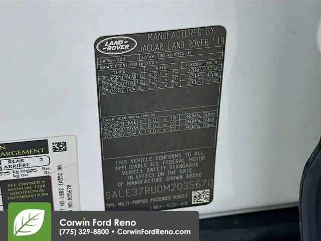 2021 Land Rover Defender 110 X-Dynamic HSE