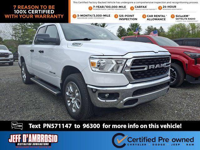 2023 RAM 1500 Big Horn Quad Cab 4x4 64 Box 2023 RAM 1500 Big Horn Quad Cab 4x4 64 Box