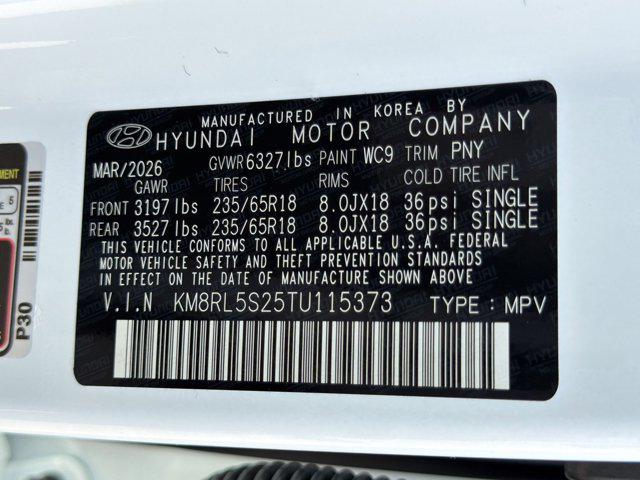 2026 Hyundai Palisade SEL 7P
