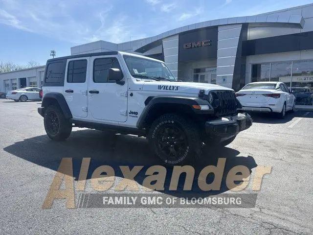 2022 Jeep Wrangler Unlimited Willys 4x4 for sale in Bloomsburg, PA