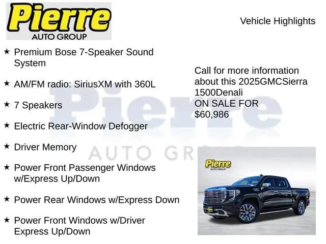 2025 GMC Sierra 1500 4WD Crew Cab Short Box Denali
